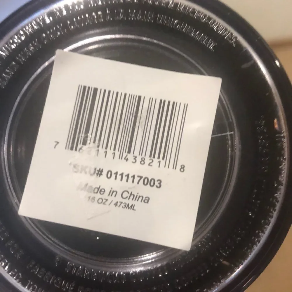 STARBUCKS Mexican release gold sequin tumbler